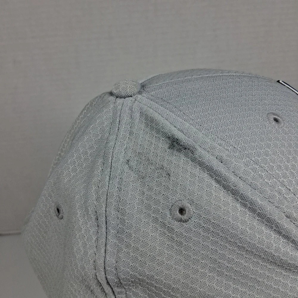 New Era 39THIRTY Dallas Cowboys Hat Grey Large-XLarge NFL Signed 81 Stretch Fit